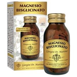 Dr. Giorgini Magnesio Bisglicinato 180 Pastiglie - Elevata Biodisponibilità con Vitamina B6