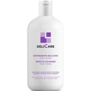RG PHARMA Delicare Detergente Delicato 500 ml - Per Viso e Corpo, Ideale per Pelli Sensibili con Miele di Ulmo e Estratti Naturali