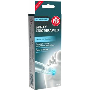 Pic Spray Crioterapico 38 ml - Trattamento per Verruche Comuni e Plantari su Mani e Piedi