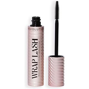 Revolution Beauty London Revolution, Wrap Lash Tubing Mascara nera, resistente all'acqua e alle sbavature, per lunghezza e volume, Vegan & Cruelty-Free, 8,5 ml