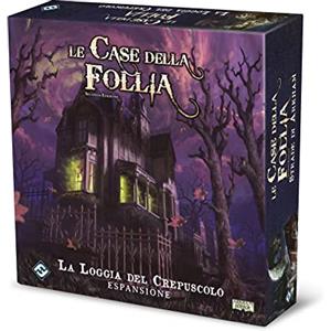 Asmodee - Le Case della Follia: La Loggia del Crepuscolo - Espansione Gioco da Tavolo, 1-5 Giocatori, 14+ Anni, Edizione in Italiano