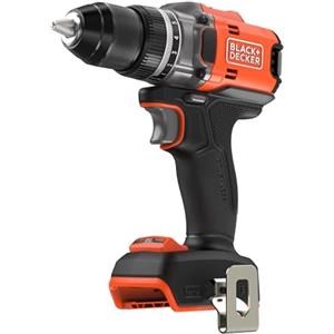 BLACK+DECKER Trapano avvitatore BRUSHLESS 18V, coppia 50Nm, 2 velocità, luce LED, senza batteria o caricabatteria, BLD682XN-XJ