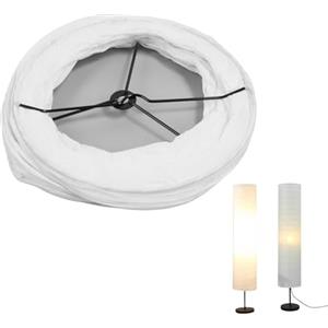 generic Paralume per Lampada da Terra in Carta di Riso, 37 Pollici 94cm Design Moderno e Minimalista per Soggiorno e Camera da Letto, Diffusione Luce Calda e Accogliente