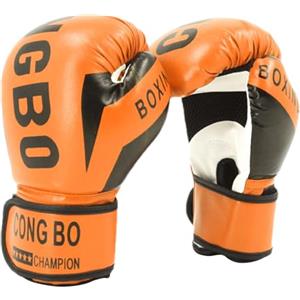 Hobngmuc Guantoni Da Boxe Per Ragazzi E Ragazze - Guanti Comodi Con Fascette Per 6-12 Anni - Protezioni Per Allenamento, Sparring E Combattimento