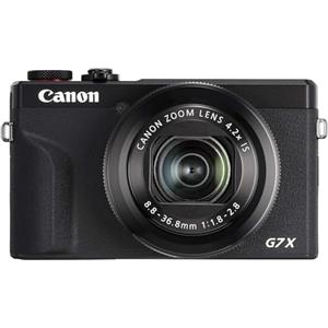 PowerShot G7 X Mark III PowerShot - Fotocamera digitale G7 X Mark III con Wi-Fi e NFC, colore: Nero