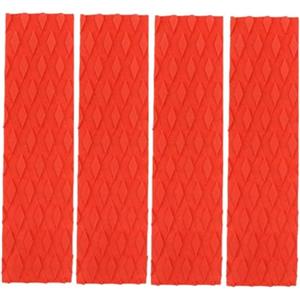 Aurgiarme 4Pcs Schiuma Tavola Da Surf Deck Trazione Pad Antiscivolo Anteriore Trazione Pad Grip Mats Shortboard Grip Pad Per Funboard Fish Board Antiscivolo Deck Pad Grip Mats