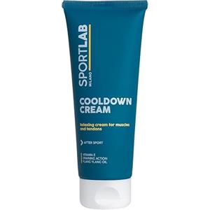 SPORTLAB Milano - COOLDOWN CREAM - Crema rilassante e decontratturante per i muscoli dopo lo sport | Arnica decontratturante, Escina azione drenante e Olio di Ylang Ylang proprietà calmanti | 100ml