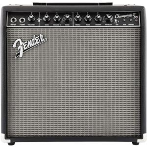 Fender Champion II 50W Combo Amplificatore per Chitarra - Potenza Maggiore, Effetti e Modelli Amplificatori Migliorati, Nero/Argento, Ideale per Chitarra Elettrica
