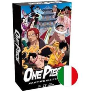Rocco Giocattoli One Piece - Assalto a Marineford: Gioco da Tavolo Strategico per 2-6 Giocatori, 30-90 Minuti di Divertimento, Età 7