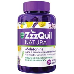 PROCTER & GAMBLE SRL VICKS ZZZQUIL NATURA MELATONINA 60PASTIGLIE GOMMOSE