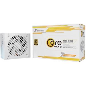 Seasonic Alimentatore Core GX-650 650W 80 Gold ATX3.1 Modulare Bianco