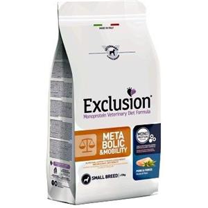 Exclusion Diet Metabolic & Mobility Maiale e Fibre per Cani Adulto Piccola Taglia - 2 kg