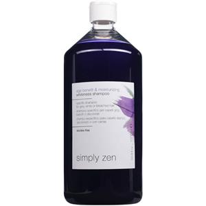 Simply Zen Shampoo Age Benefit - Shampoo Idratante Anti-Giallo per Capelli Biondi e Grigi 1000ml