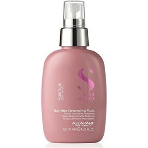 Alfaparf Milano Semi Di Lino Moisture - Fluido Districante Nutritivo Senza Risciacquo per Capelli Secchi - 125 ml