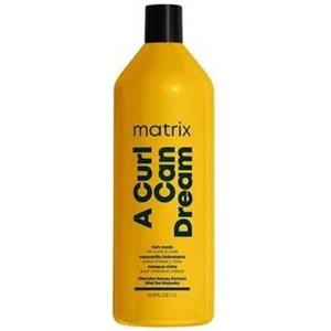 Matrix Total Results A Curl Can Dream Rich Mask 1000ml - maschera nutriente capelli ricci mossi