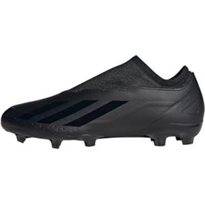 adidas Unisex - Adulto X CRAZYFAST.3 LL FG, Cloud White / Core Black / Lucid Lemon, 44 2/3 EU