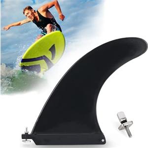 Guanyj Pinne della Tavola da Surf Rimovibile,Pinne in Nylon per SUP con Viti per Longboard Surfing, Paddleboard, Kayak，Stand up Paddle Board