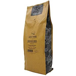 Luscioux Caffè in Grani Miscela Adagio Dek - Decaffeinato - Confezione da 1 Kg | Per chi vuole rinunciare alla caffeina ma non al piacere di un ottimo caffè