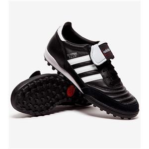 adidas Scarpe Calcio Calcetto Adidas Football MUNDIAL TEAM Turf Nero Vera Pelle