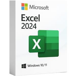 Microsoft Excel 2024 - Licenza Originale a Vita per 1 Dispositivo Windows con Attivazione Online