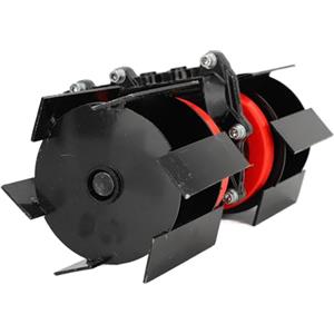 Wifehelper Motozappe Multiuso a 9 Denti Tagliaerba Tagliaerba per Diserbo, Cerchi in Lega Design Intuitivo, Accessori Universali per Tosaerba (26 mm)