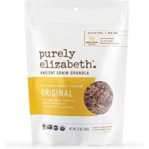 purely elizabeth. Purely Elizabeth Ancient Grain Granola, Original, 12 Ounce (Pack of 3)