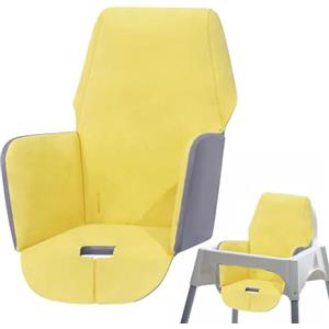 Nankoyal CopriSeggiolone Pappa Universale, Tessuto Oxford, Imbottitura Pieghevole, Cuscino Comfort Facile Da Pulire, 37x23cm