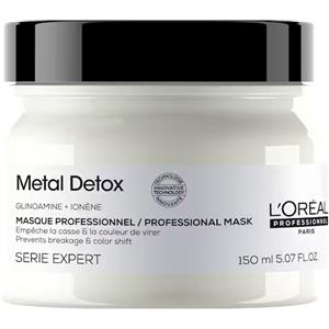 L'Oréal Professionnel Maschera Ristrutturante Metal Detox 150 ml - Capelli Forti, Setosi e Protetti