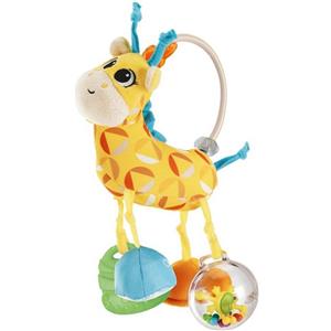 Chicco Trillino Mrs Giraffa - Sonaglio Morbido per Sviluppo Sensoriale e Attività Manuali, 3-24 Mesi