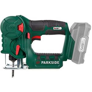 Parkside Seghetto alternativo e seghetto alternativo a batteria PARKSIDE® PSSA 20-Li A1 X20V (senza batteria e caricatore, in una valigetta di trasporto)