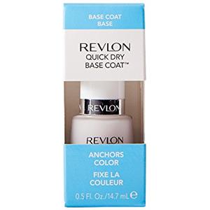 Revlon Quick Dry Base Coat 14,7 ml - Base Smalto Asciugatura Rapida per Aderenza e Durata Ottimali