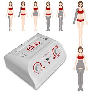 MESIS Pressomassage Ekò Per Casa: dotazione Pro (con 2 gambali, Kit Slim Body ed 1 bracciale) Linfodrenaggio Massaggio Anti Cellulite Pressoterapia Professionale Per Casa