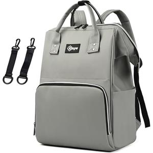 Bestele Zaini Fasciatoio, Borsa Fasciatoio con Tasche Termiche Multifunzione Grande Capacità, Zaino Fasciatoio Unisex per Mamma e Papà con Scomparti con Ganci