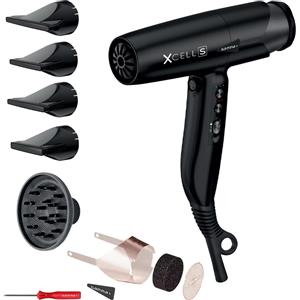 GAMMA Asciugacapelli Ionico XCELL S - Ultraleggero 290 gr, Motore Digitale, Azione Battericida, Silenzioso, Smart Memory e Interfaccia LED