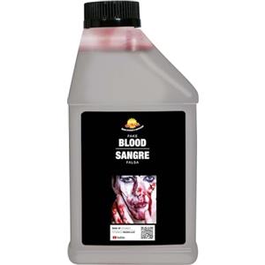 FIESTAS GUIRCA | Barattolo di Sangue Finto (475 ml) - Trucco di Halloween per Costumi e Decorazioni - Ideale per Feste a Tema, Carnevale e Eventi Horror - Vernice di Sangue Finto - Rosso