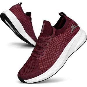 Puweco Scarpe Donna Running Sneakers Comode Tennis Leggero e Traspirante Tempo Libero Fitness Palestra Scarpe