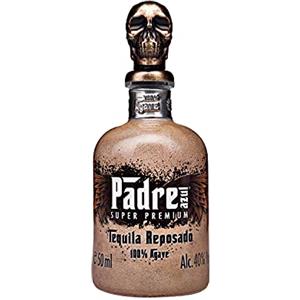 Padre Azul Tequila Reposado 40% 50ml - Tequila Premium Made in Mexico - Un Tequila Reposado molto liscio per un divertimento puro