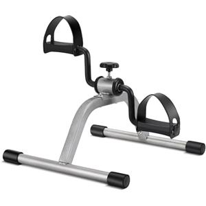 RYGEO Mini cyclette a pedale per recupero gambe e braccia, leggera e portatile