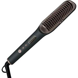 To Be Black Star Ionic Jet Straight Brush PB5 100 Spazzola Elettrica Lisciante per Capelli, Effetto Liscio Naturale, Setole Rivestite in Ceramica, Fino a 220° C, Technologia Ioni