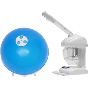 Wulimasun Casco a vapore per capelli, 220 V, salone professionale, ozono per capelli, asciugacapelli, macchina per la cura dei capelli a vapore, con ugello rotante a 360 gradi, per capelli Dye Home Care Heating