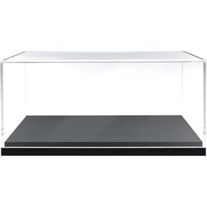 MagiDeal Vetrina in Acrilico Vetrina per Esposizione Antipolvere Supporto per Collezione di Cosmetici Action Figures Giocattoli Modellini di Auto 1/18
