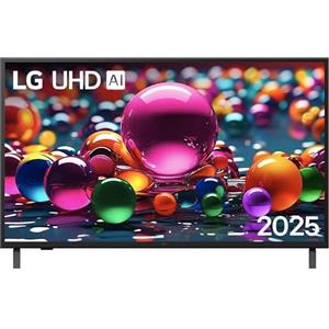LG webOS UHD AI UA75 TV 50 pollici, Smart TV 4K Ultra HD, Processore α7 Gen8, webOS con AI, Filmmaker mode, HDR10, Gaming con VRR 4K@60Hz, Game Optimizer, Wi-Fi, 50UA75006LA 2025