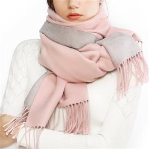 RIIQIICHY Sciarpa Regalo Donna Compleanno Invernale Rosa Pashmina Scialle Caldo Sciarpone Inverno Stola Elegante