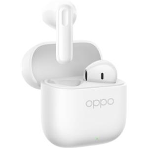 OPPO Enco Buds3 Auricolari True Wireless, 42h di Autonomia, Driver Dinamico da 12.4mm, BT 5.4, Controlli Touch, Cancellazione rumore passiva, Android e iOS, IP55, [Versione Italiana], Bianco