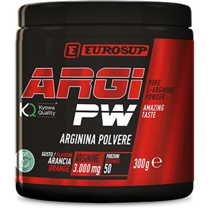 EUROSUP Argi PW - Integratore di Arginina in polvere 300g gusto Arancia