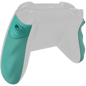 eXtremeRate FLEXOR Grip Trigger Stop Kit per Xbox Series X/S Controller,Cover in Gomma con Impugnatura Ergonomica Antiscivolo per Xbox Core Joystick-Verde Petrolio