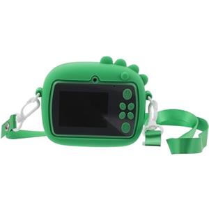 Uonlytech Fotocamera Digitale per Ragazzo Ragazza con Doppia Lente Giocattolo Antiurto Macchina Fotografica Istantanea per Avventure Design Cartoni Animati Facile da Usare per Registrazione