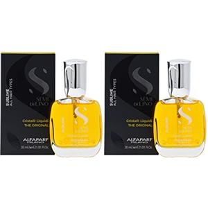 ALFAPARF MILANO Alfaparf Semi Di Lino Sublime Cristalli Liquidi Siero Capelli Liscianti (confezione da 2) (30 ml)