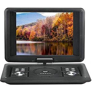 BW Lettore DVD portatile BW da 14 pollici - Funzione di copia, schermo rotante a 270 gradi, USB, SD, AV, emulazione del gioco