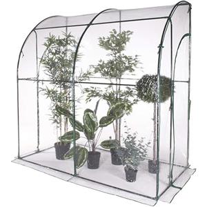 eacommerce Serra da Giardino e Balconi con copertura in PVC impermeabile per Orti, Piante e fiori (A Parete - 200x100x210H cm)